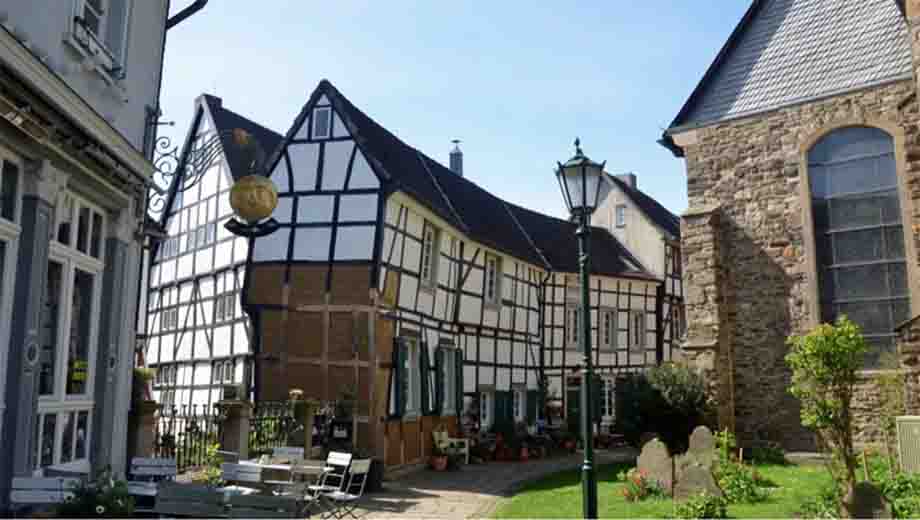 Gezellige Altstadt in Hattingen