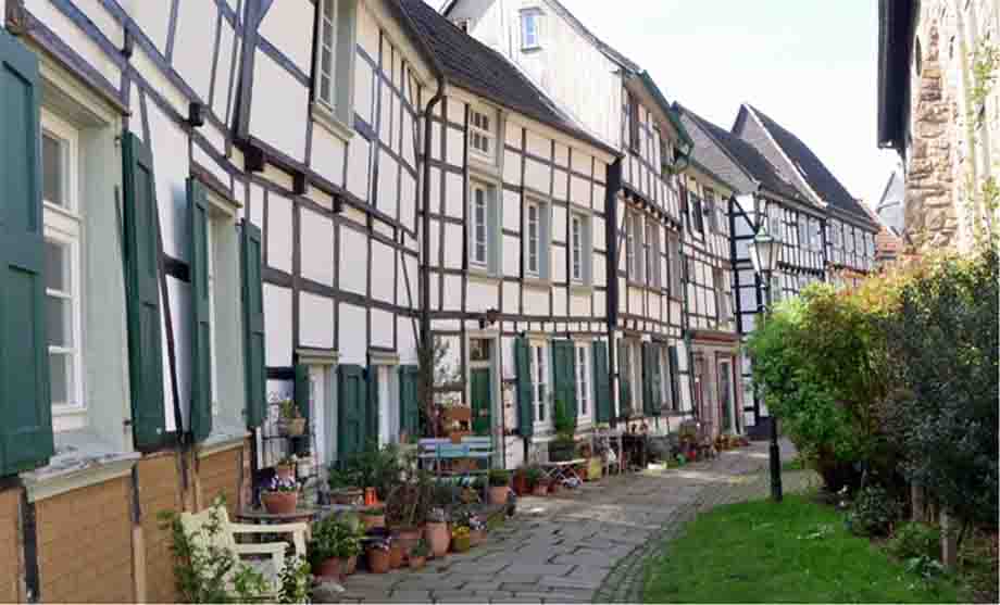 Mooi vakwerk in Hattingen