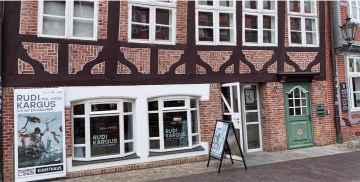 Kunsthaus in Stade, gevestigd in een oud pakhuis